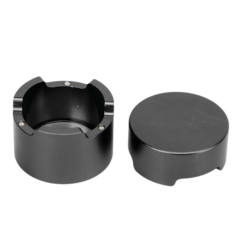 Magnetic Billiard Chalk Holder Aluminium Alloy Round Snooker Cue Chalk