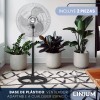 Linium Ventilador Aire 3en1 Industrial Metal Premium Paquete De 2