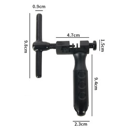 Xiciki Bike Chain Tool, Universal Chain Breaker And Link Removal Tool for 7-11 Speed Chains, Bike Chain Splitter with Spare Replaceable Pin for Road And Mountain Bicycles