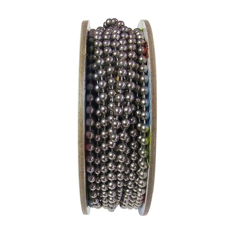 Nissa Chain R-SB1045 φ4.5 mm, Stainless Steel, Electrolytic Polishing, Ball