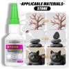 2 Pcs Stone Glue, Fast Drying Super Rock Glue, Strong