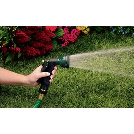 Orbit Compact 7-Pattern Zinc Pistol Hose Spray Nozzle 58329