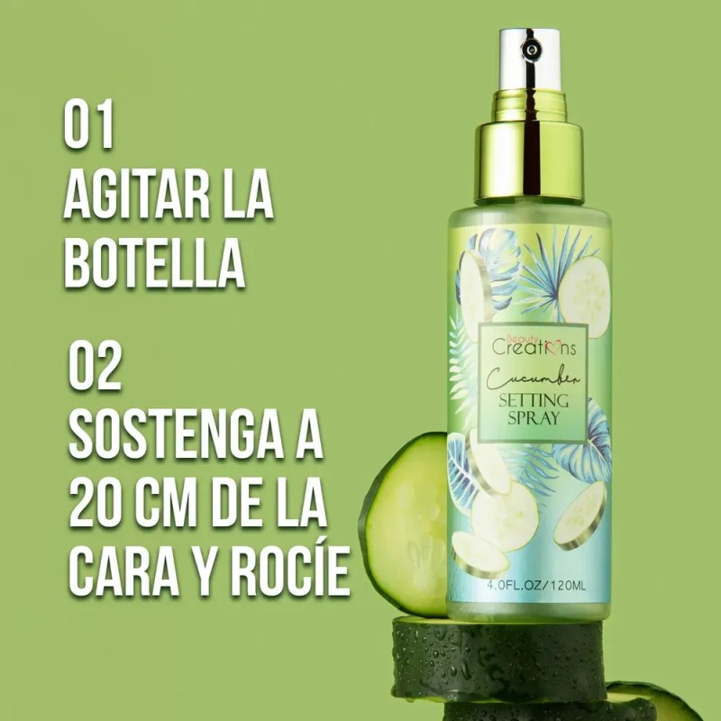 Fijador De Maquillaje De Beauty Creations Variedad Aromas