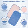 2 in 1 Microfiber Cleaning Cloth Compatible with MR SIGA