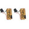 KUANMAI 2PCS CR2/38.L 3V Battery Compatible for Fuji CR2/3 8.L