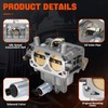 0E25480ESV Carburetor Kit Compatible with Generac GP15000 GP17500 GT760 GT990