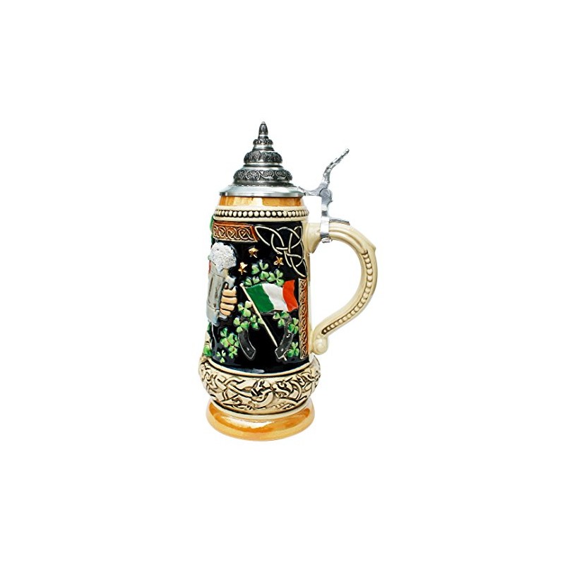 Ireland Leprechaun German Beer Stein by King werk