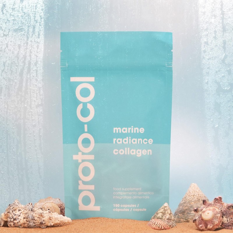Proto-col Premium 150 Collagen Capsules with Hyaluronic Acid, Vitamin C,