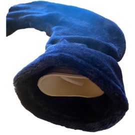 Vagabond Bags Ltd Navy Cuddlesoft Neck Hot Water Bottle and Cover
