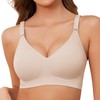 Lonya Bras for Women Push Up Seamless Non Wired Support