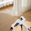 HHDQFTSLG Full Size Hot Glue,60/120W Dual Power Glue Gun with