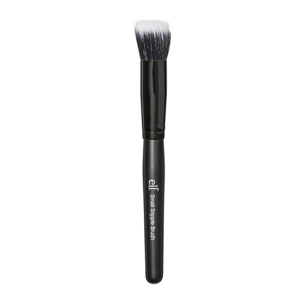 e.l.f. Cosmetics Cosmetics Cosmetics small stipple Brush. Soft, Synthetic bristles Create A Natural Airbrushed Look