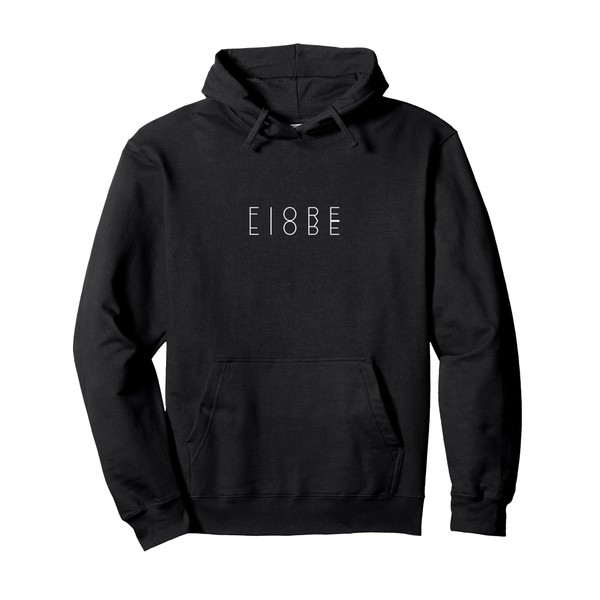Fiore Reflections - Personalized Mirrored Last Name Art Pullover Hoodie