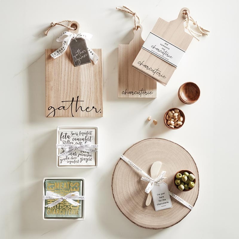 Santa Barbara Design Studio Charcuterie Boards Rectangular Paulownia Wood Serving