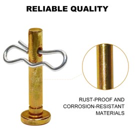 EVGW 20 Pack 738-04124A Snowblower Shear Pins Replacement Fit for Hon da Cub Cad et Snowblower: 738-04124A Shear Pins & 714-04040 Cotter Pins Compatible with T-Bilt, MT-D, Crafts-Man Snowblower