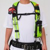 MELOTOUGH Reflective Safety Tool Belt Suspenders Construction Bag Suspenders Padded