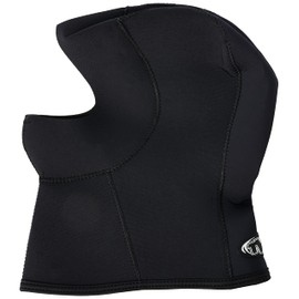 TWF Unisex Youth Neoprene Hood, Black, XS UK