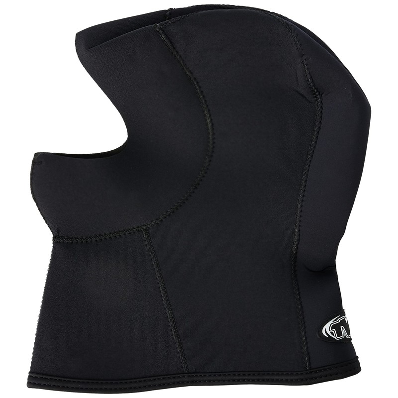 TWF Unisex Youth Neoprene Hood, Black, XS UK