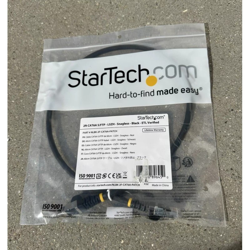 StarTech NLBK-2F-CAT6A-
