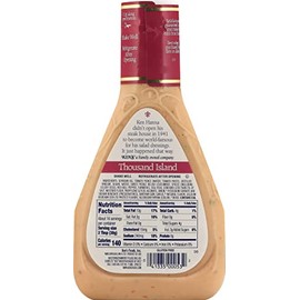 Ken's Steak House Thousand Island aderezo para ensalada, 16 oz (Paquete de 3)