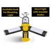 TCG Charged Portable LED Work Flashlight - Adjustable Tri-Blade Design