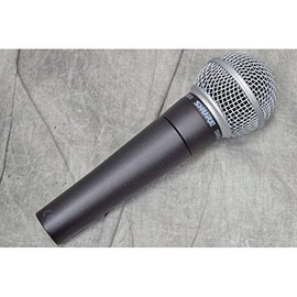 Shure Shure SM58 Pro XLR Dynamic Microphone with On/Off Switch - Professional Studio & Live Performance Cardioid Mic for Vocals, Podcasting, and Recording (SM58S)