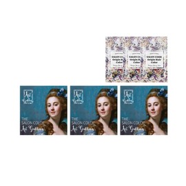 The Salon Color Art Gallery Hair Dye Pure Gray Cover Self Hair Dye 3pcs + 3 Samples Art Gallery Hair Dye Art Milk Brown 3pcs / 더 살롱 컬러 아트갤러리 염색제 순수 새치커버 셀프 염색약 3개+샘플 3개 아트갤러리 염색제 아트밀크브라운 3개