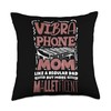 Vibraphone Player Vibraphonist Vibraphone Mothers Day Throw Pillow