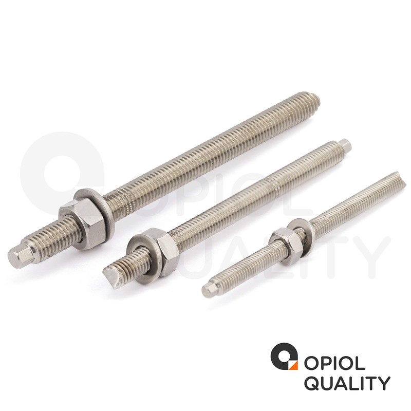 OPIOL QUALITY® Anchor Rods M8 x 110 mm Made of