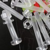 Pack of 60 Transparent Clear Plastic Acrylic M5 x 30mm