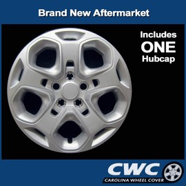 Premium Replica Hubcap, Replacement for Ford Fusion 2010-2012, 17-inch Wheel Cover (1-Piece)
