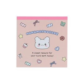 Sun-Star Stationery S2849615 Ghost Sanrio Characters Goods, Memo Pad, Square, Pink