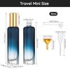 Segbeauty 0.5oz Travel Glass Perfume Bottles, 2 Packs Mini Perfume