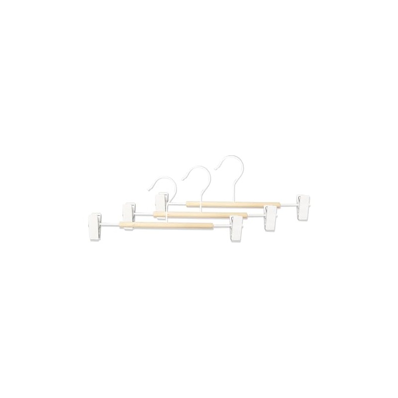 L.T. Williams Frosted White Clip Hanger PK3