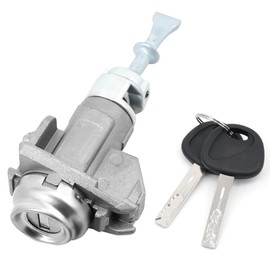 MAITUYU Door Lock Cylinder with 2 Keys for Kia Optima 2011-2018 Replace OE 819702TA00 81970-2TA00 Front Left Driver Side Car Door Lock with Door Key Metal