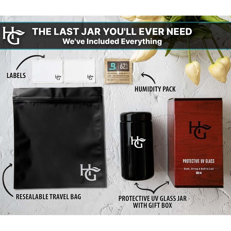 Herb Guard - 1 Oz Airtight Container and Smell Proof