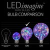 LEDimagine Fairy String Light Bulb Fairy Lights, LED Globe Fairy