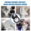 5PCS Diaphragms Inlet Float Valve Washer Spare Rubber Float Valve