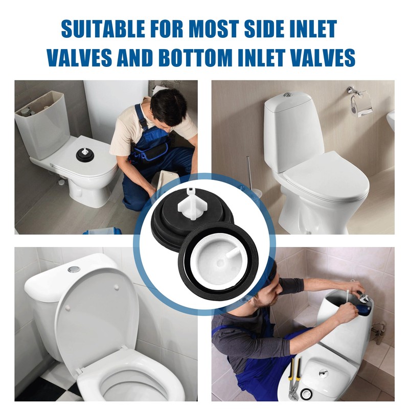 5PCS Diaphragms Inlet Float Valve Washer Spare Rubber Float Valve
