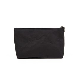 Fuyunohi Makeup Pouch, Mini Accessory Case, Makeup Pouch, Compact, Ultra Lightweight, Black, Ponytail, Fashion.., square-black