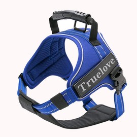 Truelove Dog Harness No-Pull Reflective Stitching Ensure Night Visibility Outdoor Adventure Big Dog Harness Perfect Match Puppy Vest TLH5753 Now Available in 6 Colors 6 Sizes