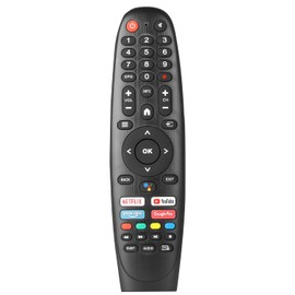 RCKGNTV005 IR Remote Control Compatible with Kogan Smart TV Series 9 RT9210 V005 RT9220 RQ9510 KALED65RT9210SVA kALED50RT9220SVA KALED65RT922OSVA Replacement with Shortcut Keys (NO Voice Function)