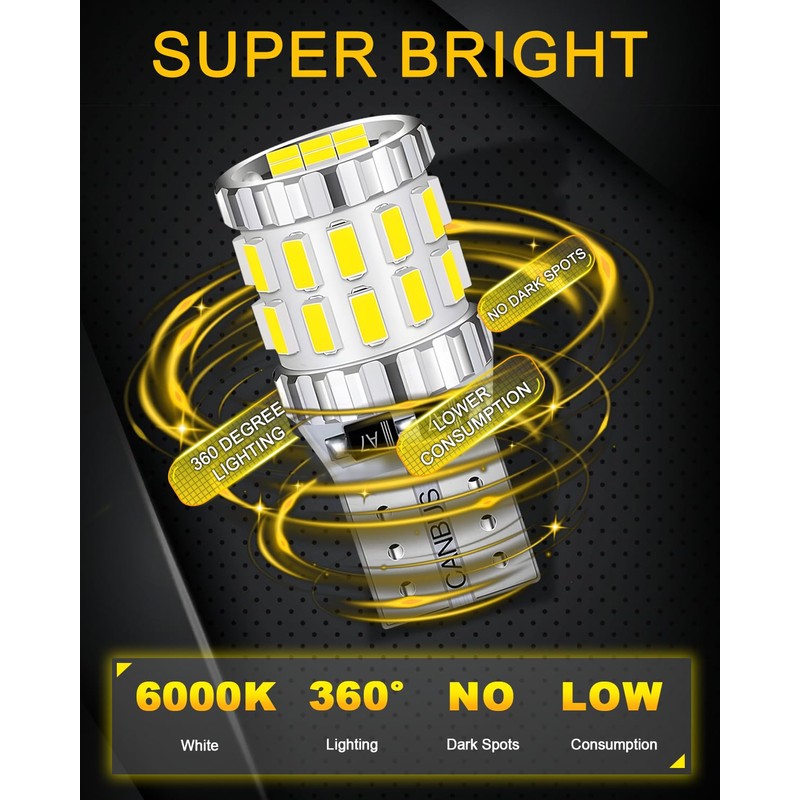 194 168 2825 T10 W5W Light Bulb,Super Bright T10 LED