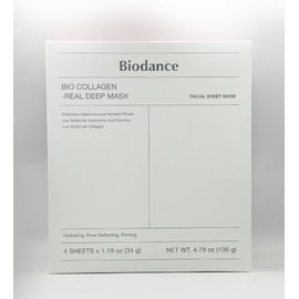 Biodance Bio Collagen Real Deep Mask 34g (4 sheets) / 바이오던스 바이오 콜라겐 리얼 딥 마스크 34g (4매)