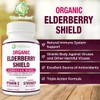 Max Strength USDA Organic Black Elderberry, Black Currant Extract &