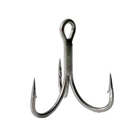 FOX PREDATOR Treble Hooks for Pike Deadbaiting and Lure - BARBED SEMI BARBLESS Size 2 4 6 8 (Barbed, 2)