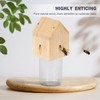 1 PCS Wood Carpenter Bee Trap for Outside - Best