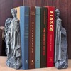 Large Decorative Bookends, 9.5" Book End Resin Collectibles, Decorative Book