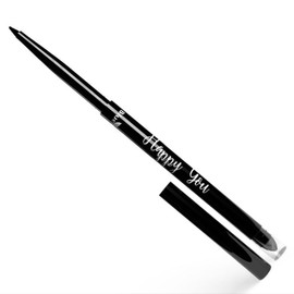 Blue Nature Waterproof Eye Pencil - Ultra Black Kohl Eyeliner with Smudge Tip - Black - Precision Twist-Up Design with Built-in Sharpener - Perfect for Smokey Eye Makeup