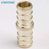 LTWFITTING LF Brass PEX Crimp Fitting 1/2-Inch PEX Coupling (Pack
